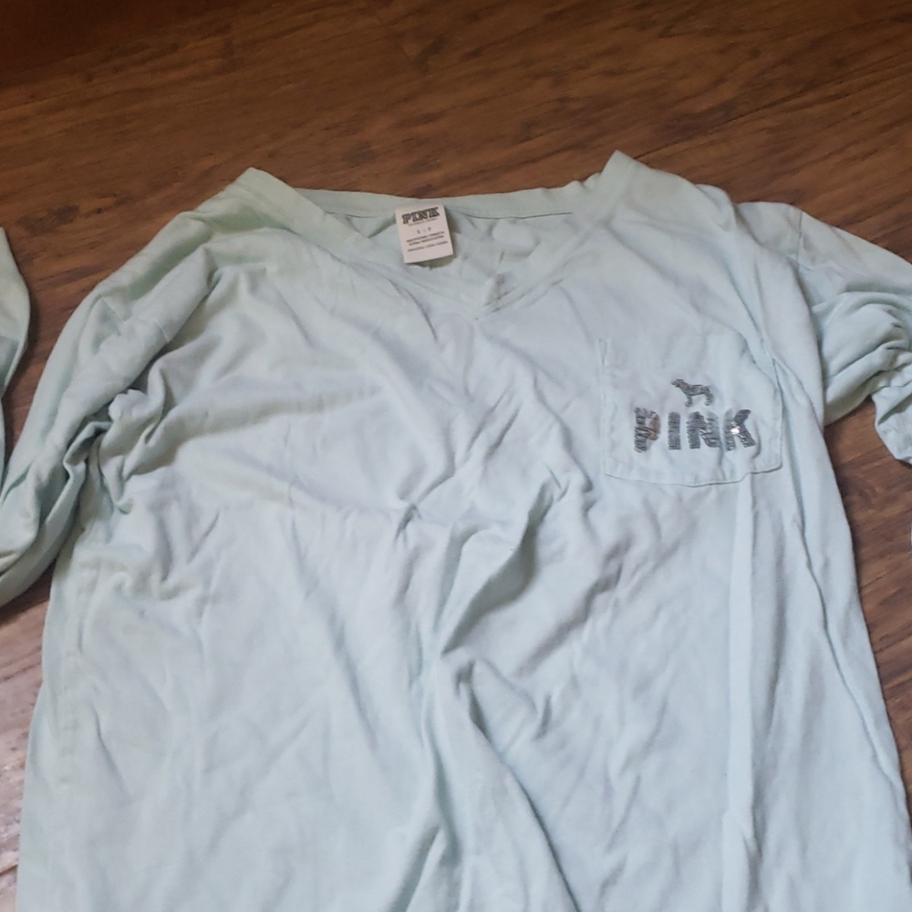 Pink long sleeve Tee